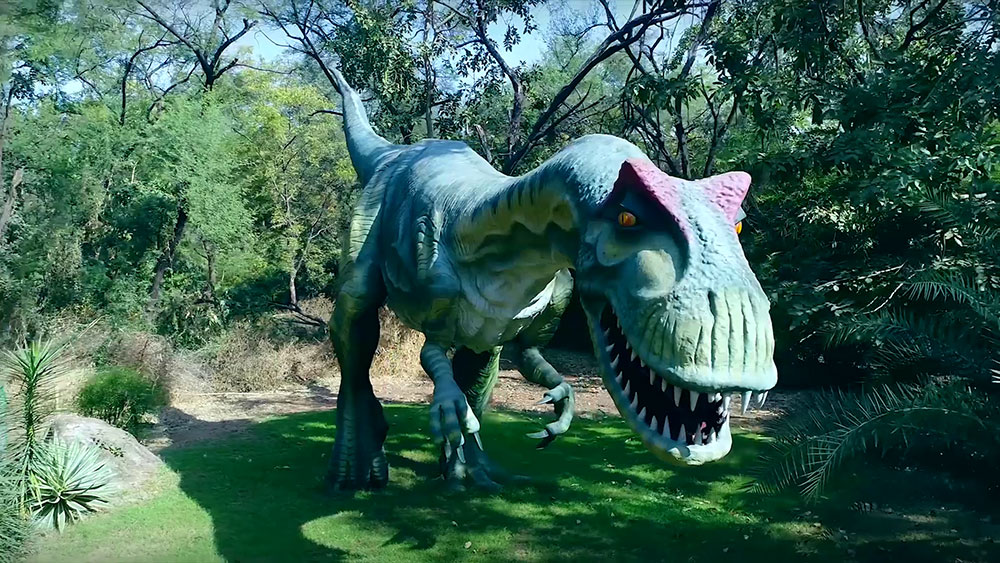dinosaur and fossil park